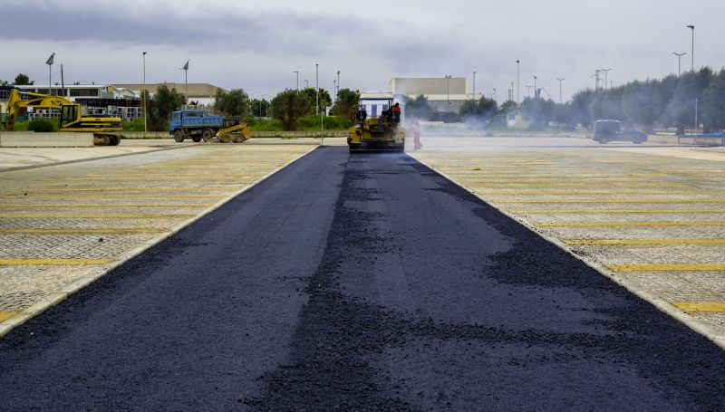 Asphalt Paving in Progress